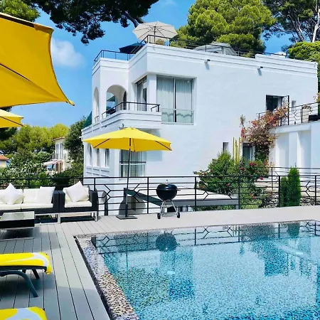 Beautiful 5 Bedroom Villa With Direct Sea View Antibes